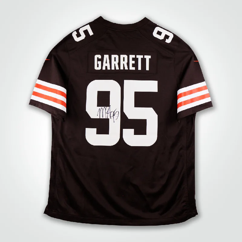 Myles Garrett Signed Browns Nike Game Jersey-NBA Jersey with Extra Comfort Features -