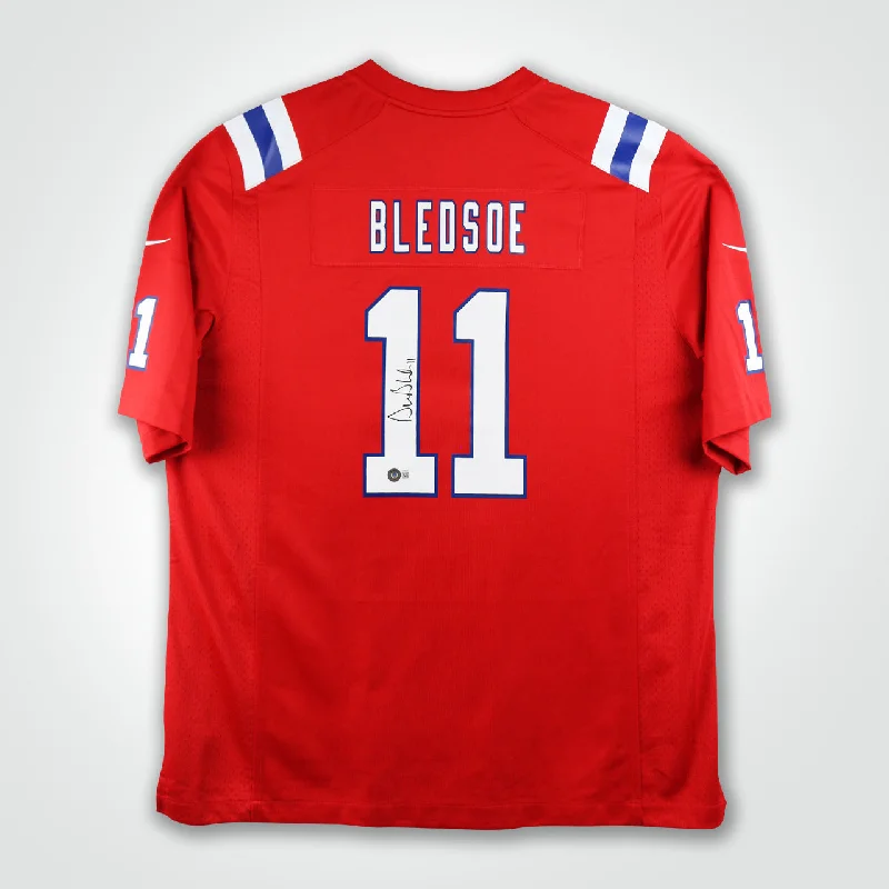 Drew Bledsoe Signed Patriots Nike Game Jersey-NBA All-Star Game Jersey -