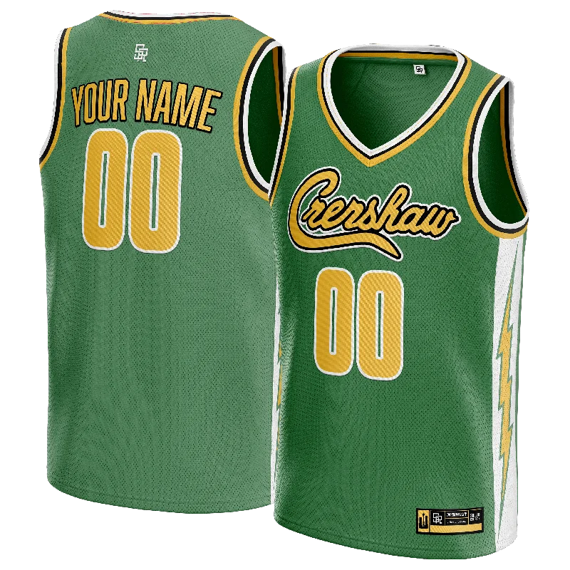 SRELIX "Crenshaw" Jerseys-NBA Celtics Jersey -