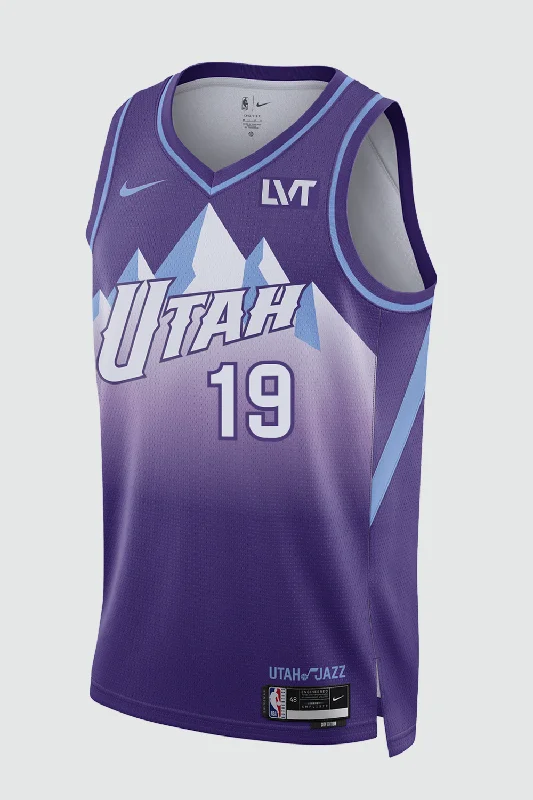 24 City Swingman Jersey - Svi Mykhailiuk - Purple - Nike-NBA Basketball Jerseys Free Shipping -