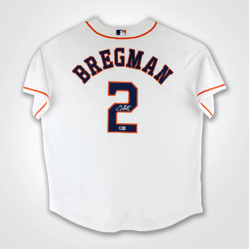 Alex Bregman Signed Astros Nike Jersey-NBA Official Basketball Jersey -