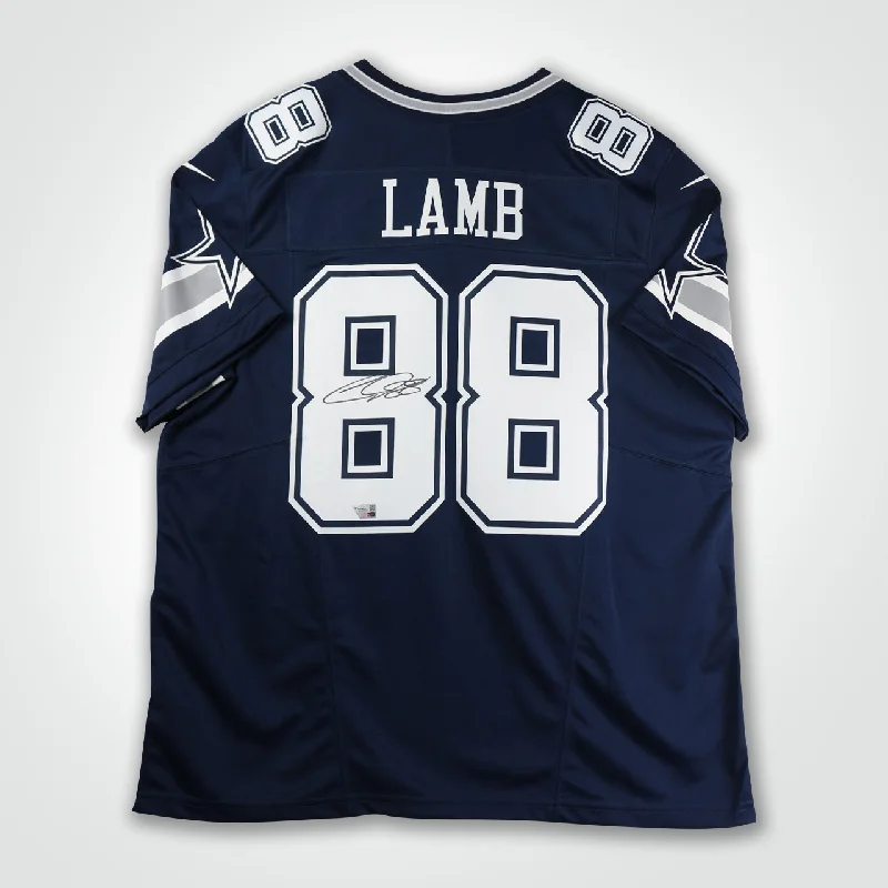 Ceedee Lamb Signed Cowboys Nike Limited Jersey-NBA Basketball Jersey in Various Sizes -