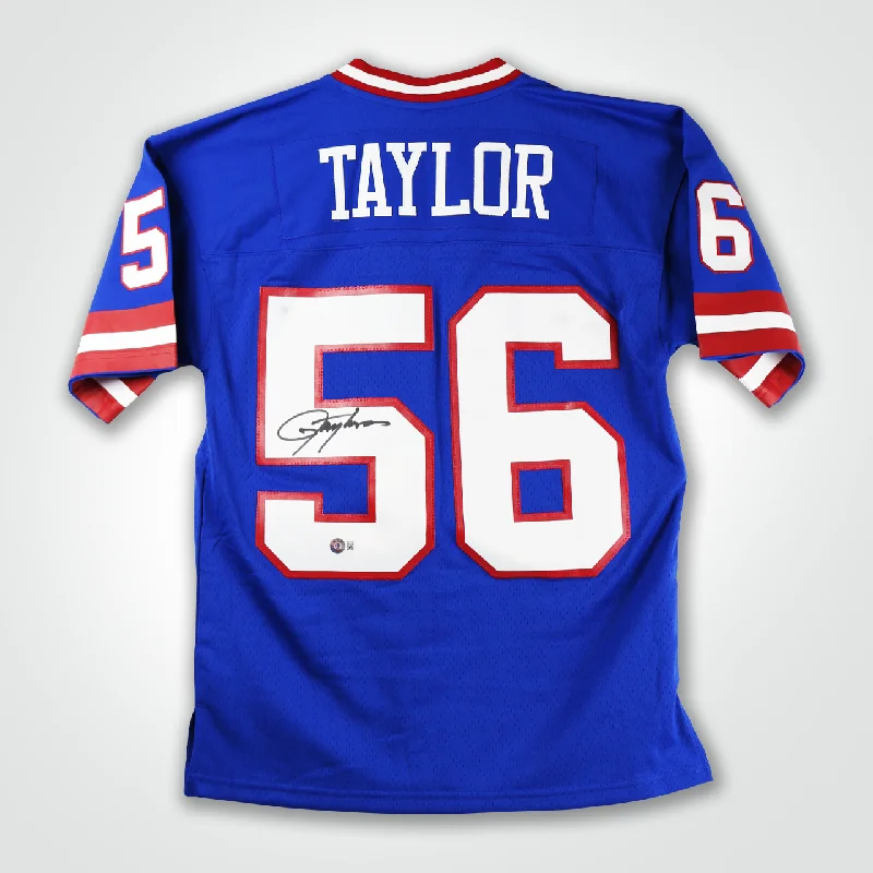 Lawrence Taylor Signed Giants Mitchell & Ness Replica Jersey-NBA Basketball Jersey for Sale -