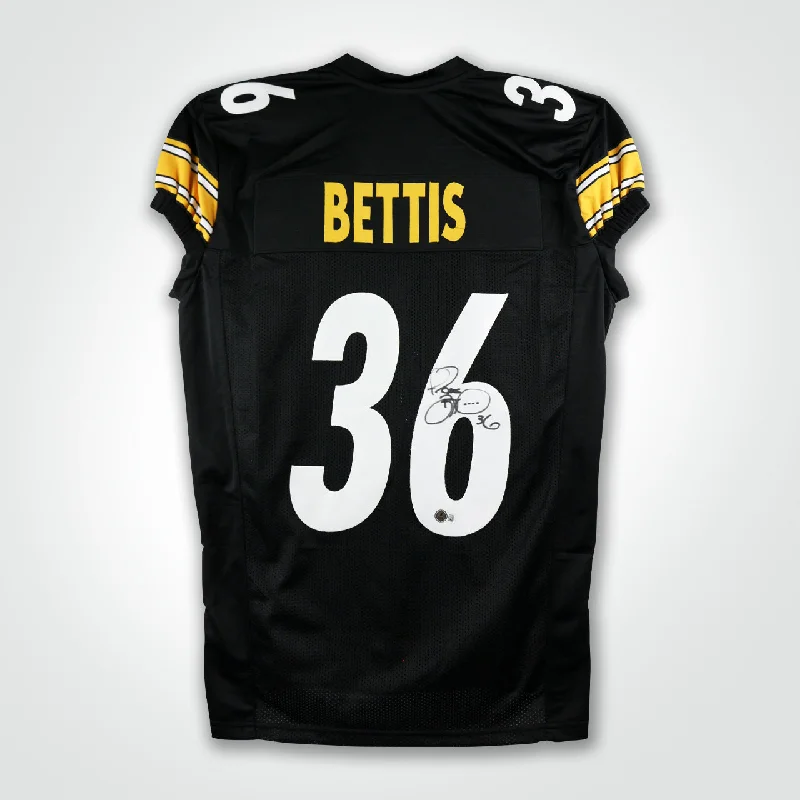 Jerome Bettis Signed Jersey-NBA Special Edition Jersey with Unique Features -