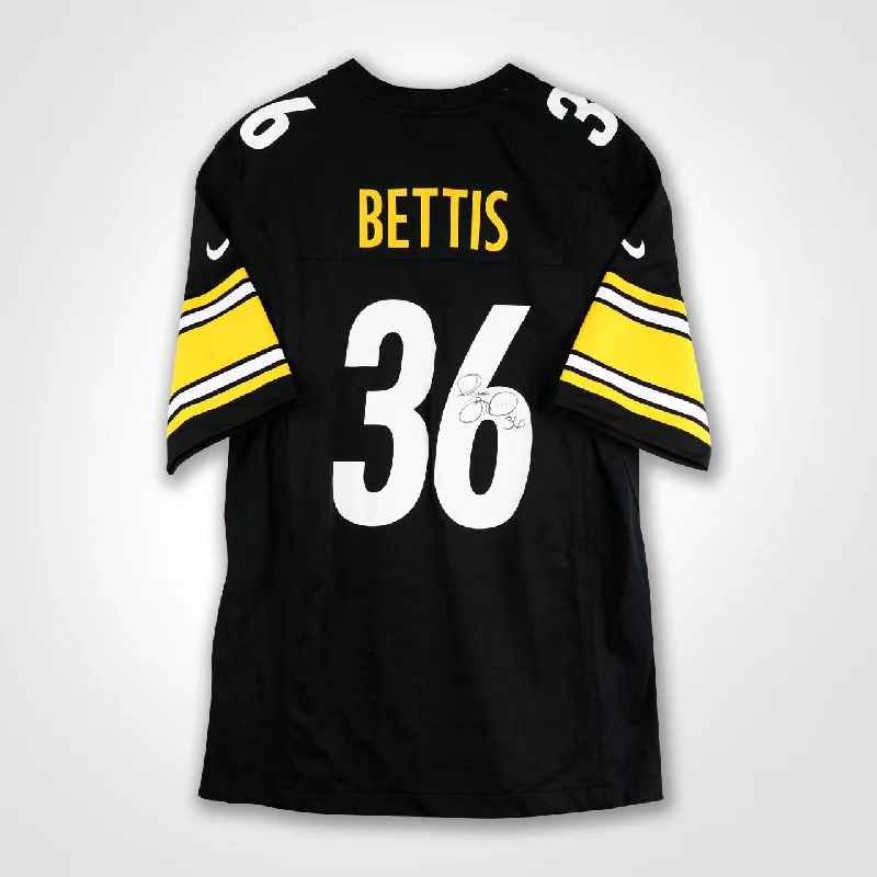 Jerome Bettis Signed Steelers Nike Game Jersey-NBA Jersey for Basketball Games -