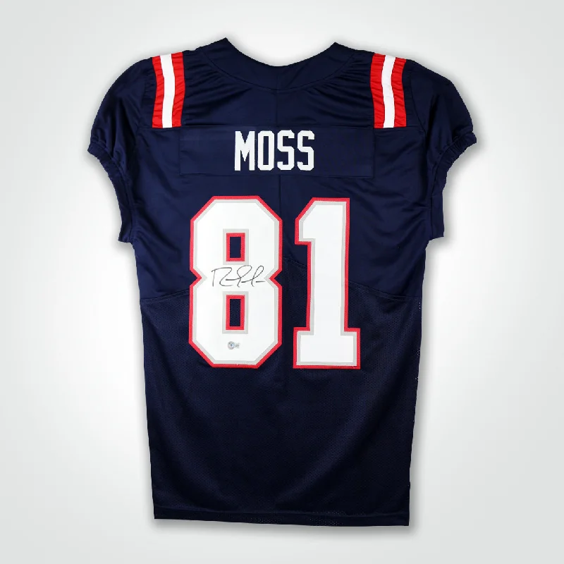 Randy Moss Signed Jersey-NBA Game-Worn Jersey -