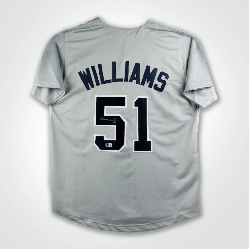 Bernie Williams Signed Jersey-NBA Men’s Jersey with Player Name -