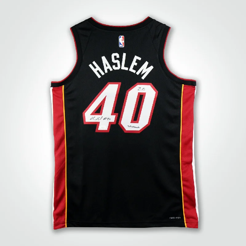 Udonis Haslem Signed Heat Nike Jersey-NBA Jersey for Basketball Games -