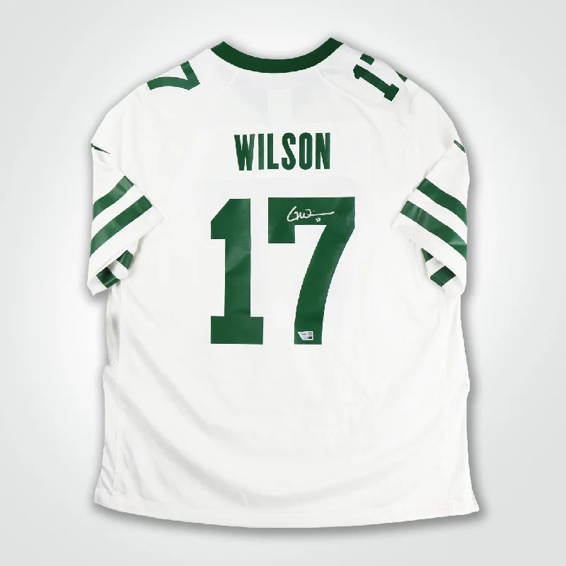 Garrett Wilson Signed Jets Nike Game Jersey-NBA Game-Worn Jersey -