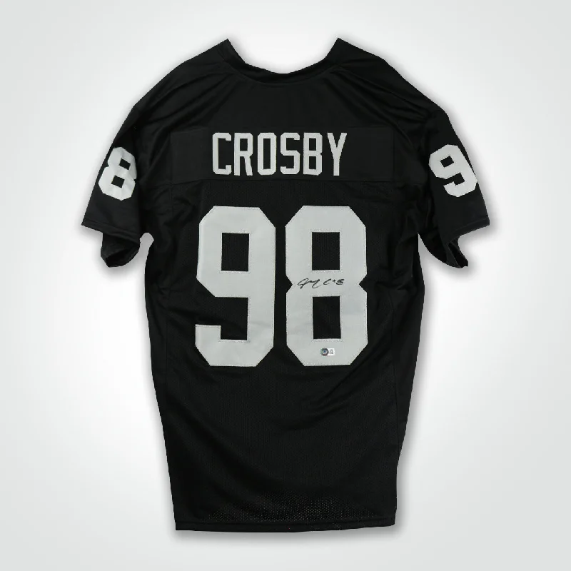 Maxx Crosby Signed Jersey-NBA Jersey with Extra Comfort Features -