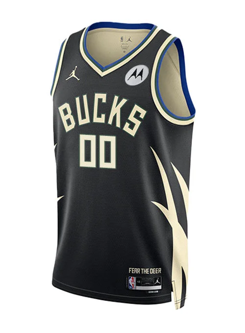 Jordan 2022 Statement Edition Custom Milwaukee Bucks Swingman Jersey-NBA Best-Selling Jersey -