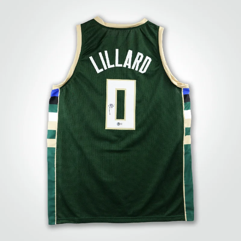 Damian Lillard Signed Jersey-NBA Official NBA Jersey Sale -