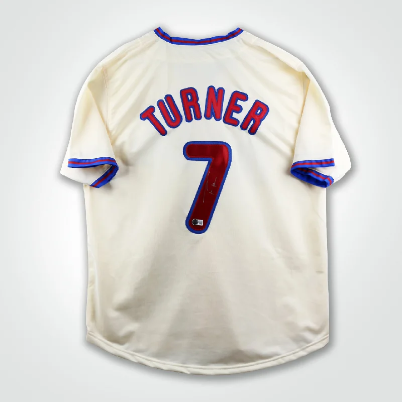 Trea Turner Signed Jersey-NBA NBA Finals Jersey -