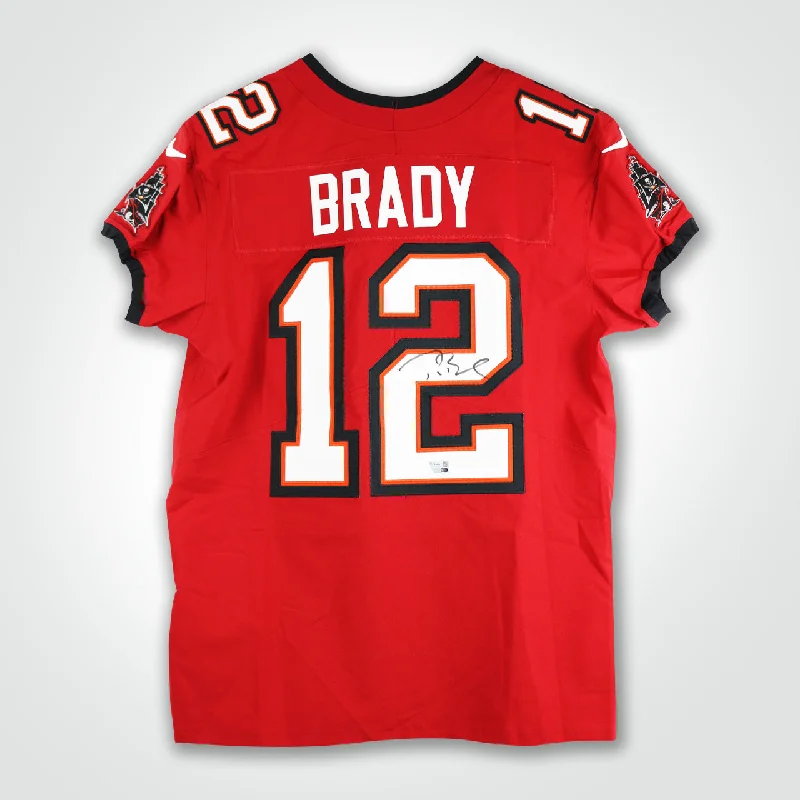 Tom Brady Signed Buccaneers Nike Elite Jersey-NBA Youth Custom Jersey Online -