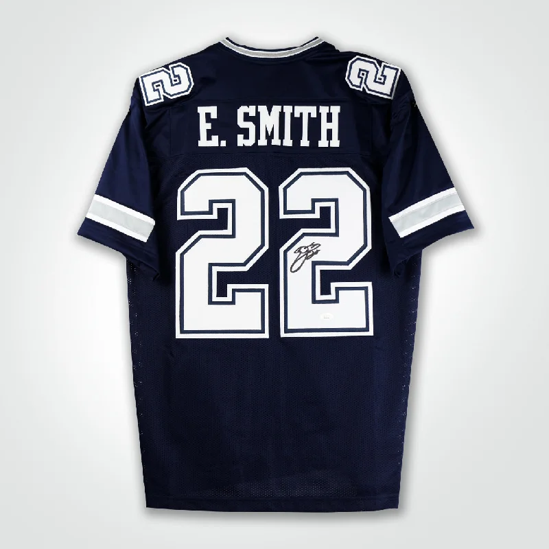 Emmitt Smith Signed Jersey-NBA Team Jersey for Adults -