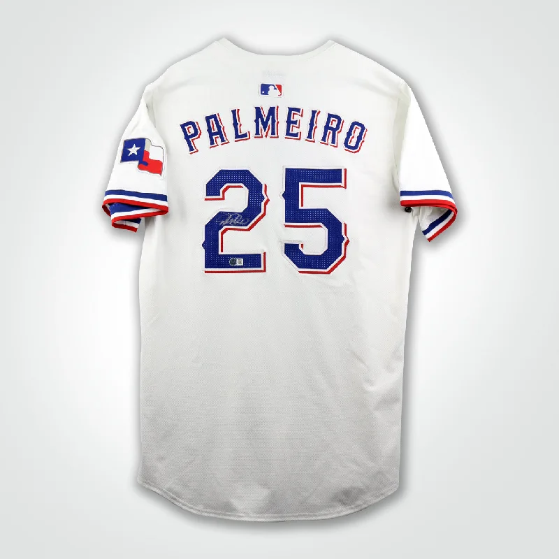 Rafael Palmeiro Signed Rangers Nike Jersey-NBA Authentic Player Jersey -