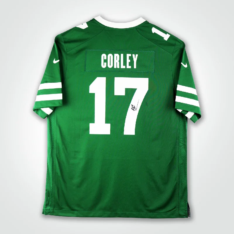 Malachi Corley Signed Jets Nike Game Jersey-NBA Retro Player Jersey -