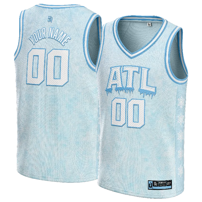 SRELIX "Ice" Jersey-NBA Mens’ Basketball Jersey -