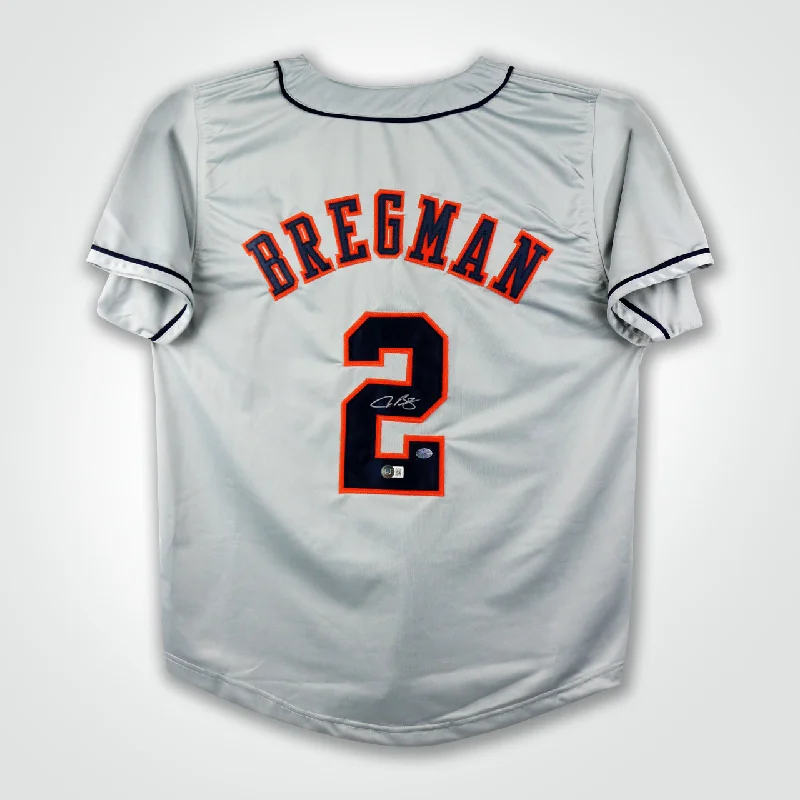 Alex Bregman Signed Jersey-NBA Black Jersey -