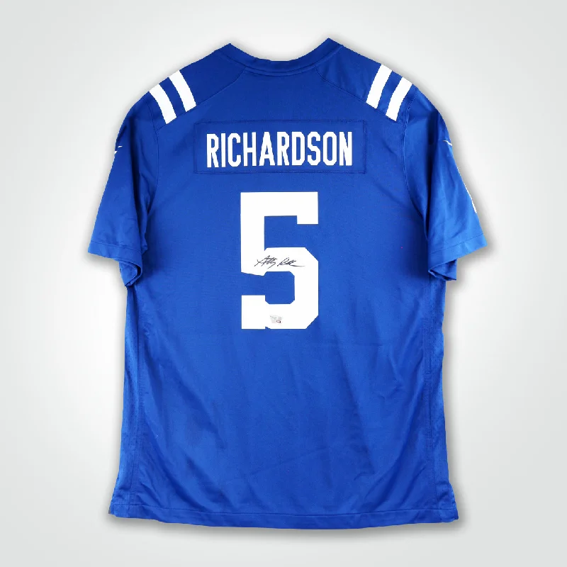 Anthony Richardson Signed Colts Nike Game Jersey-NBA Customizable Jersey -