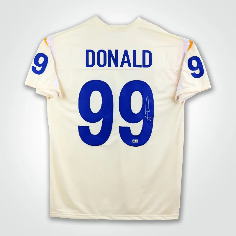 Aaron Donald Signed Jersey-NBA Jersey with Embroidered Logos -