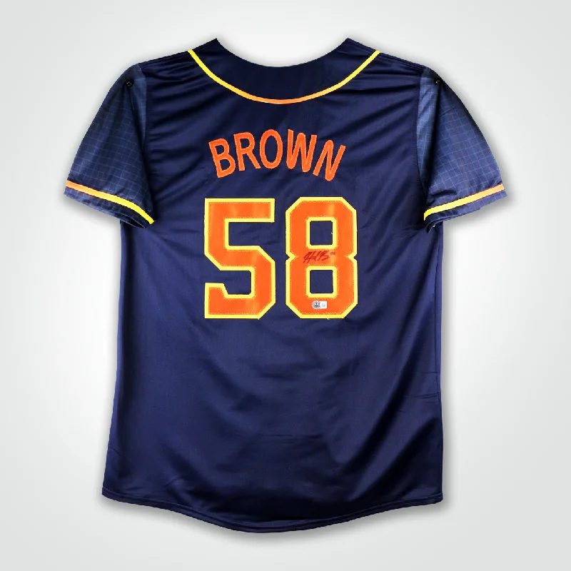 Hunter Brown Signed Jersey-NBA Team Jersey for Adults -