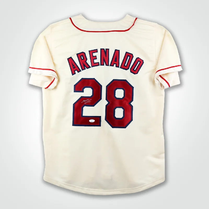 Nolan Arenado Signed Jersey-NBA Team Basketball Jersey -