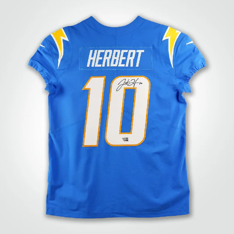 Justin Herbert Signed Chargers Nike Limited Jersey-NBA Team Jersey with Player Name -