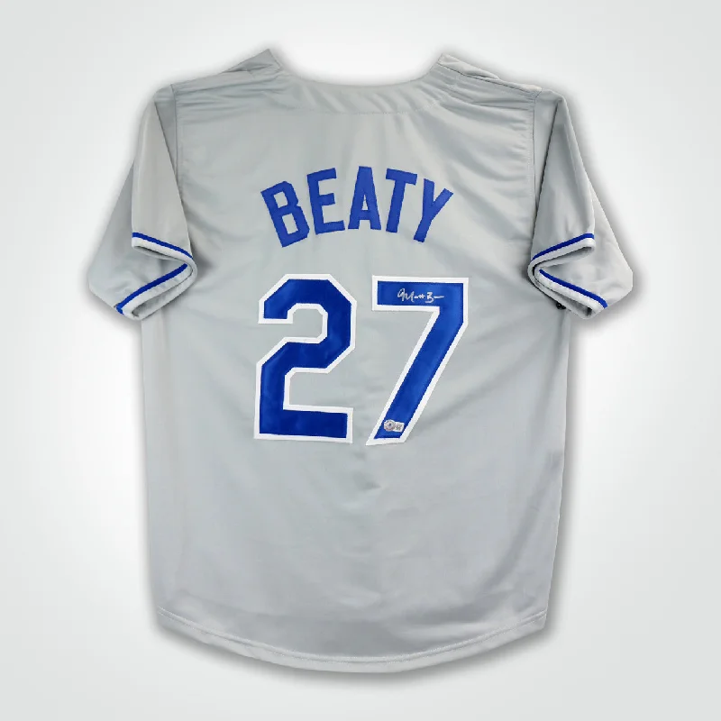 Matt Beaty Signed Jersey-NBA Jerseys for Men -