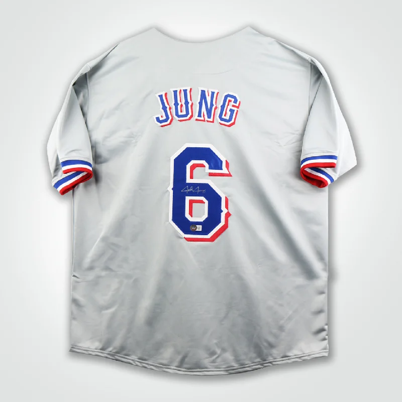 Josh Jung Signed Jersey-NBA Game Jersey with Player Number -