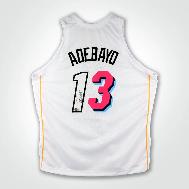 Bam Adebayo Signed Jersey-NBA Jersey with Extra Comfort Features -