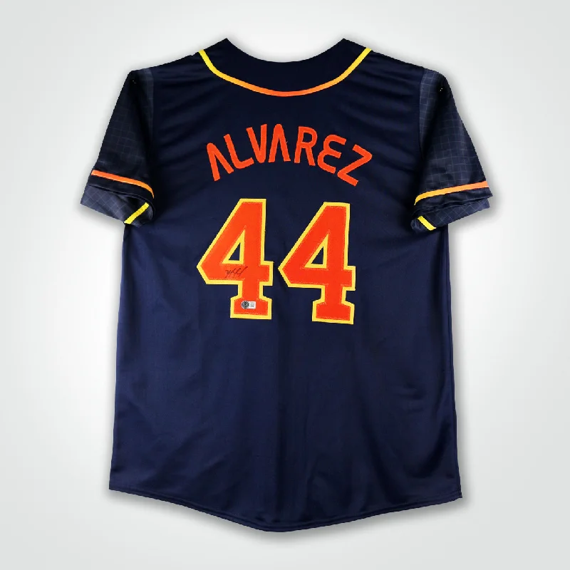 Yordan Alvarez Signed Jersey-NBA Custom Jersey with Numbers -