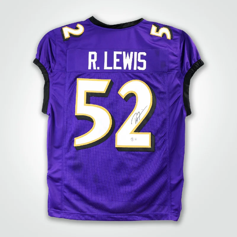 Ray Lewis Signed Jersey-NBA Women’s Jersey for Fans -