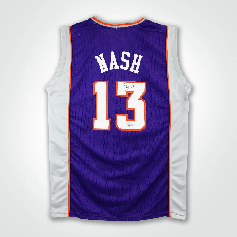 Steve Nash Signed Jersey-NBA Retro Basketball Jersey -