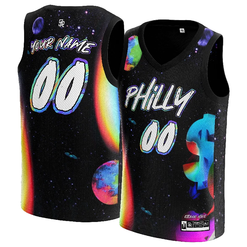 SRELIX "Galactic" Jersey-NBA Championship Jersey Edition -