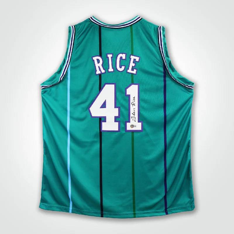 Glen Rice Signed Jersey-NBA Youth Jersey with Player Number -