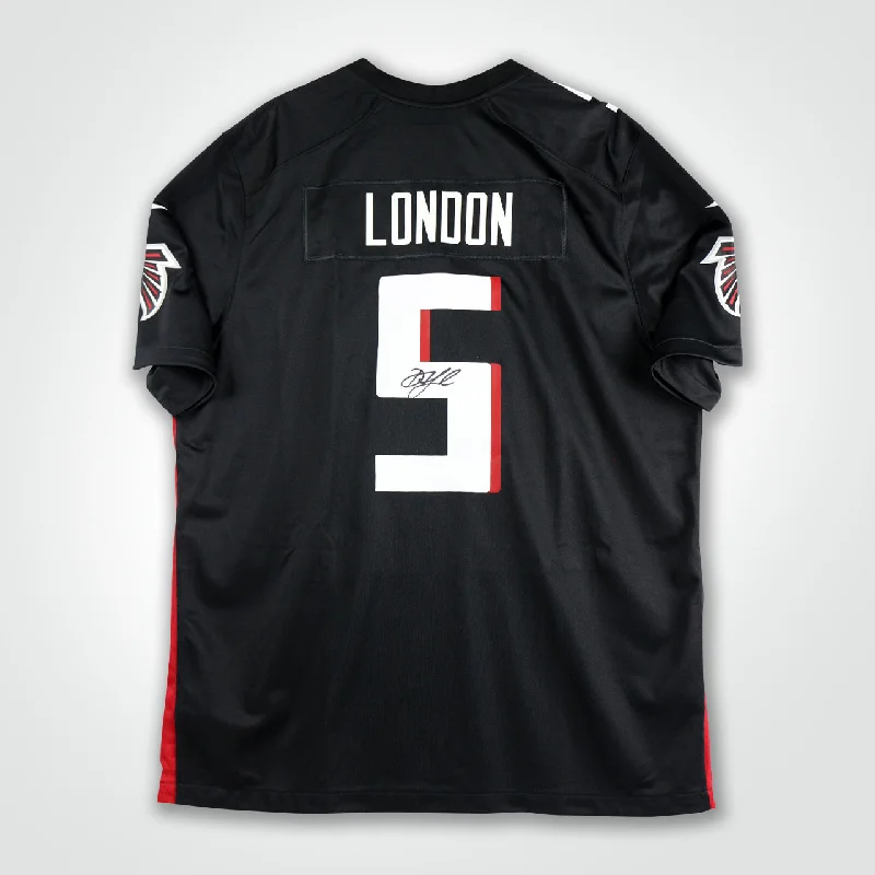 Drake London Signed Falcons Nike Game Jersey-NBA Fan Jersey -