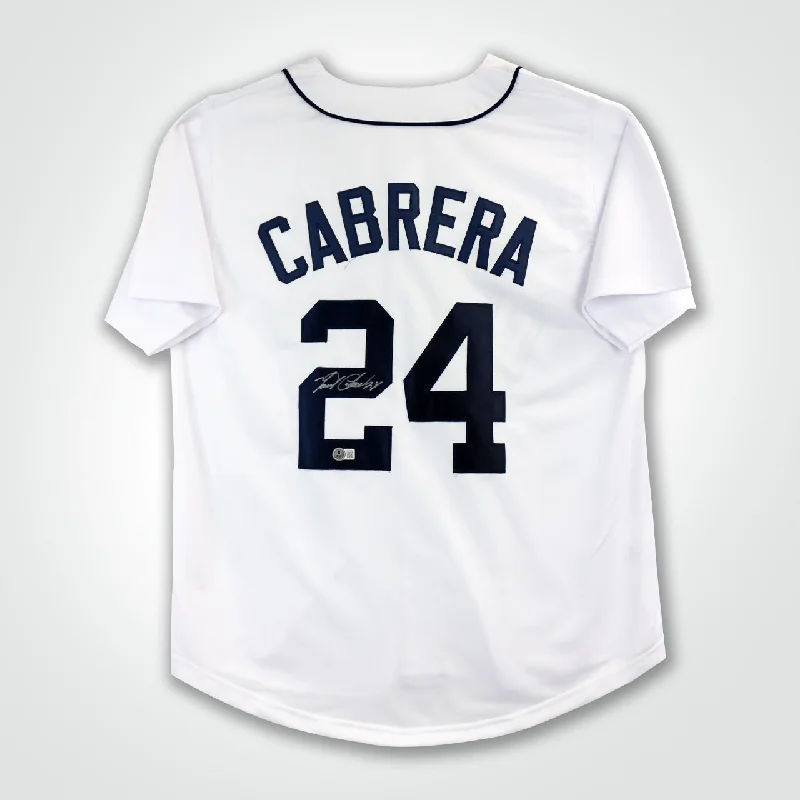 Miguel Cabrera Signed Jersey-NBA Jersey with Special Edition Graphics -