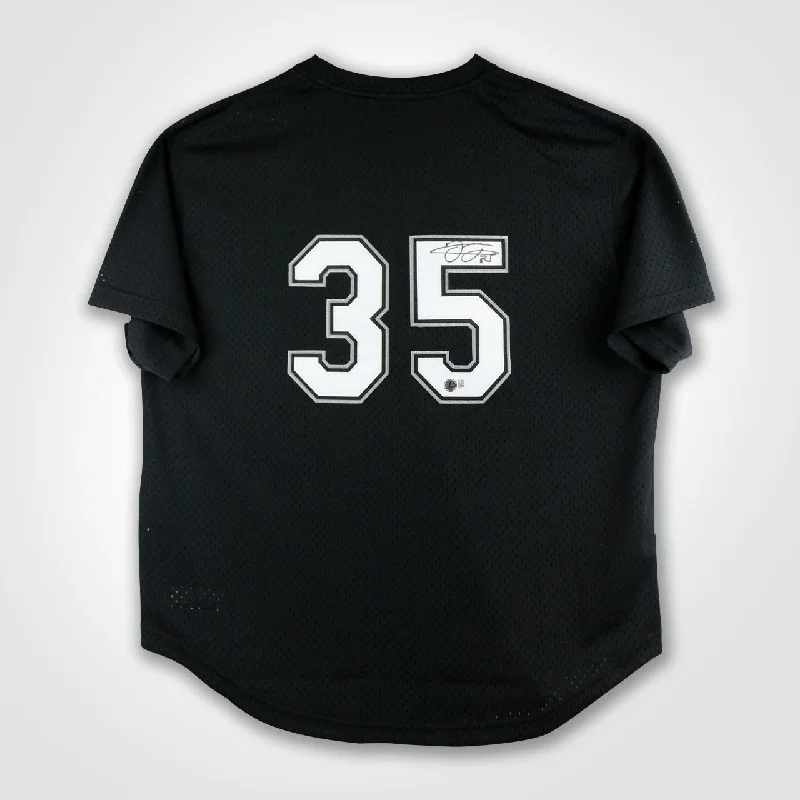 Frank Thomas Signed White Sox Mitchell & Ness Jersey-NBA Basketball Jersey with Name & Number -