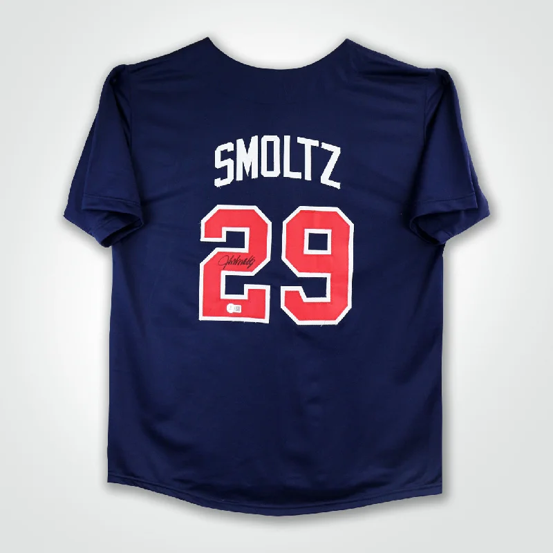 John Smoltz Signed Jersey-NBA Jersey Special Graphics Edition -