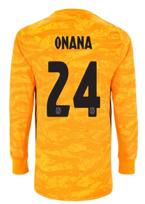 Andre Onana Ajax FC 19/20 Goalkeeper Jersey-AFC Customizable Football Jersey -