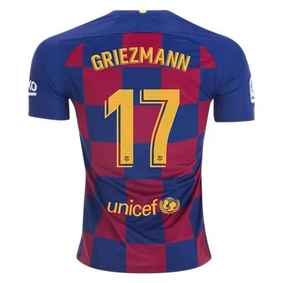 Antoine Griezmann Barcelona 19/20 Home Jersey-AFC Football Jersey for Women -