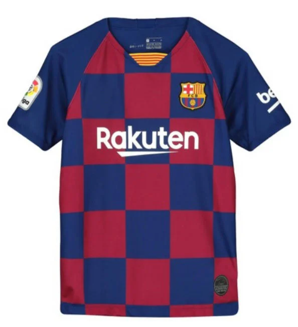 Barcelona 19/20 Youth Home Jersey-AFC Authentic Team Jersey -