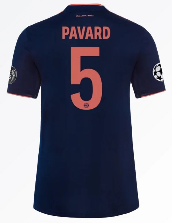 Benjamin Pavard Bayern Munich 19/20 Third Jersey-AFC Premium Custom Jersey -