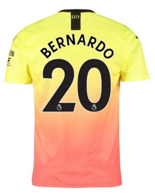 Bernardo Silva Manchester City 19/20 Third Jersey-AFC Premium Football Jersey for Sale -