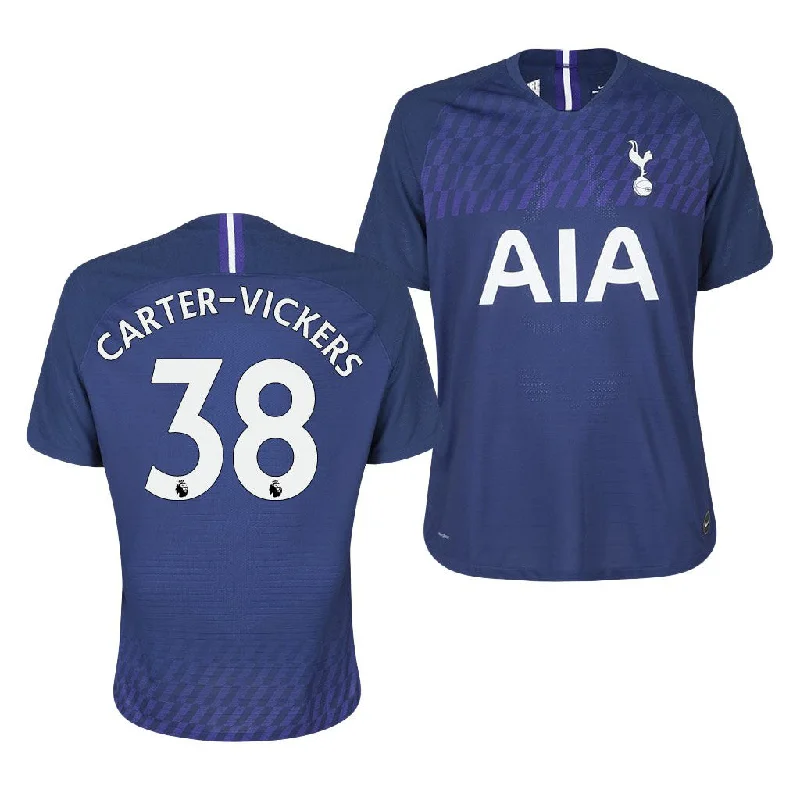 Cameron Carter-Vickers Tottenham Hotspur 19/20 Away Jersey-AFC Blue Football Jersey -