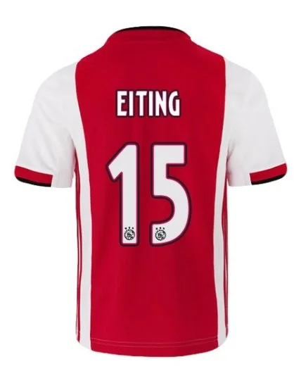 Carel Eiting Ajax Youth 19/20 Home Jersey-AFC Game-Worn Jersey -