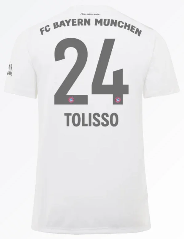 Corentin Tolisso Bayern Munich 19/20 Away Jersey-AFC Jersey for All Ages -