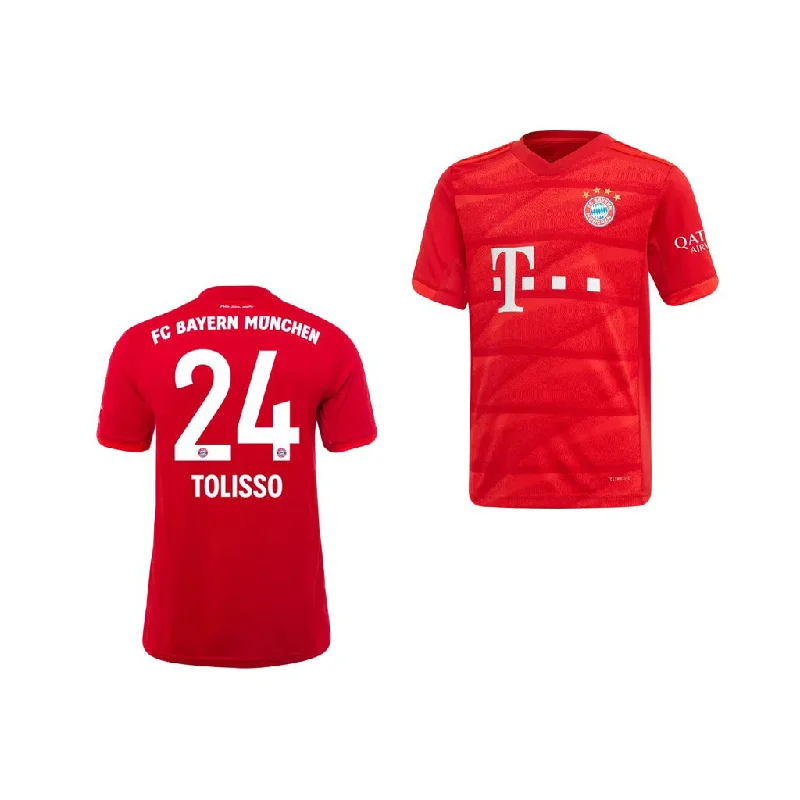 Corentin Tolisso Bayern Munich Youth 19/20 Home Jersey-AFC Football Jersey for Fans -