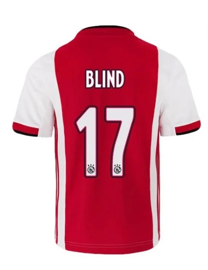 Daley Blind Ajax Youth 19/20 Home Jersey-AFC Replica Football Jersey -